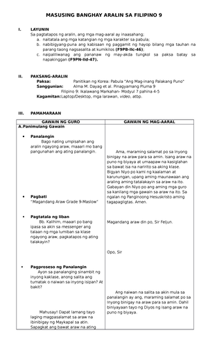 4A's Lesson Plan - Department of Education Region III – Central Luzon ...