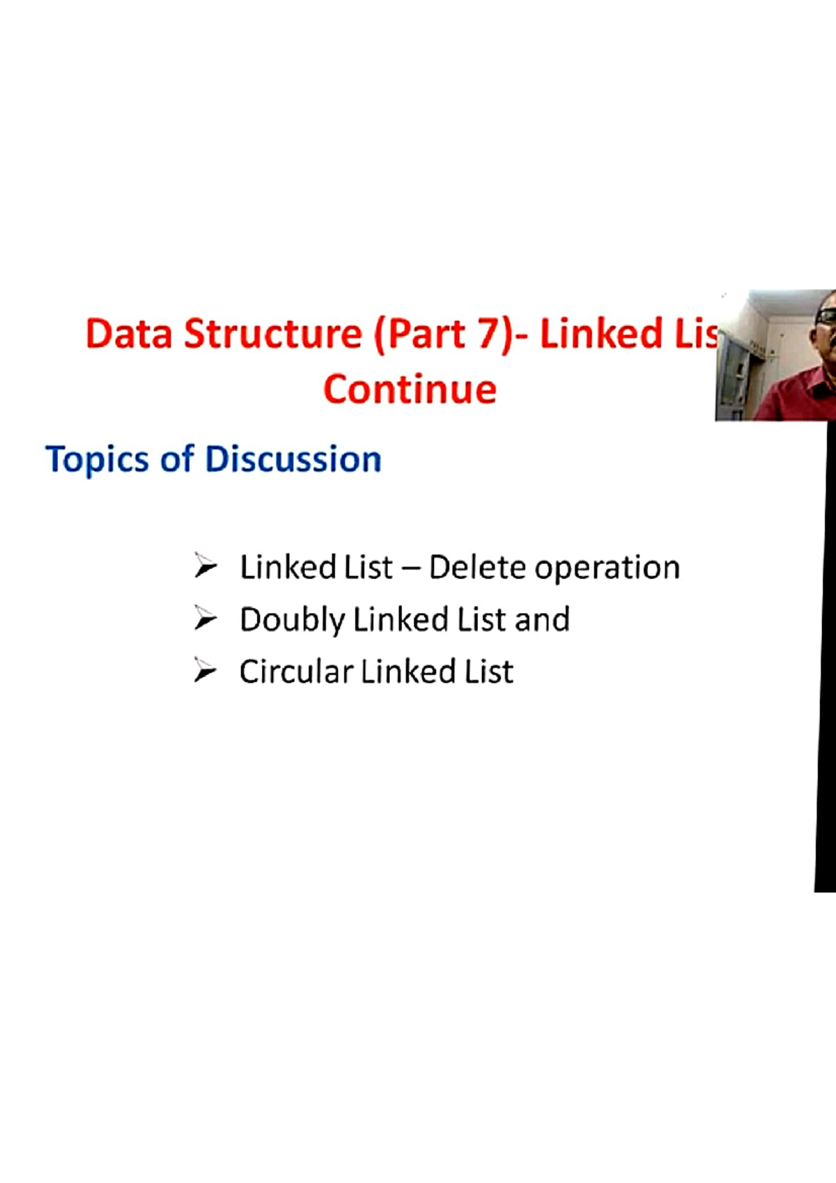 Linked-list(part 7) - Ds unit 1 linked list note - Data Structure (Part ...