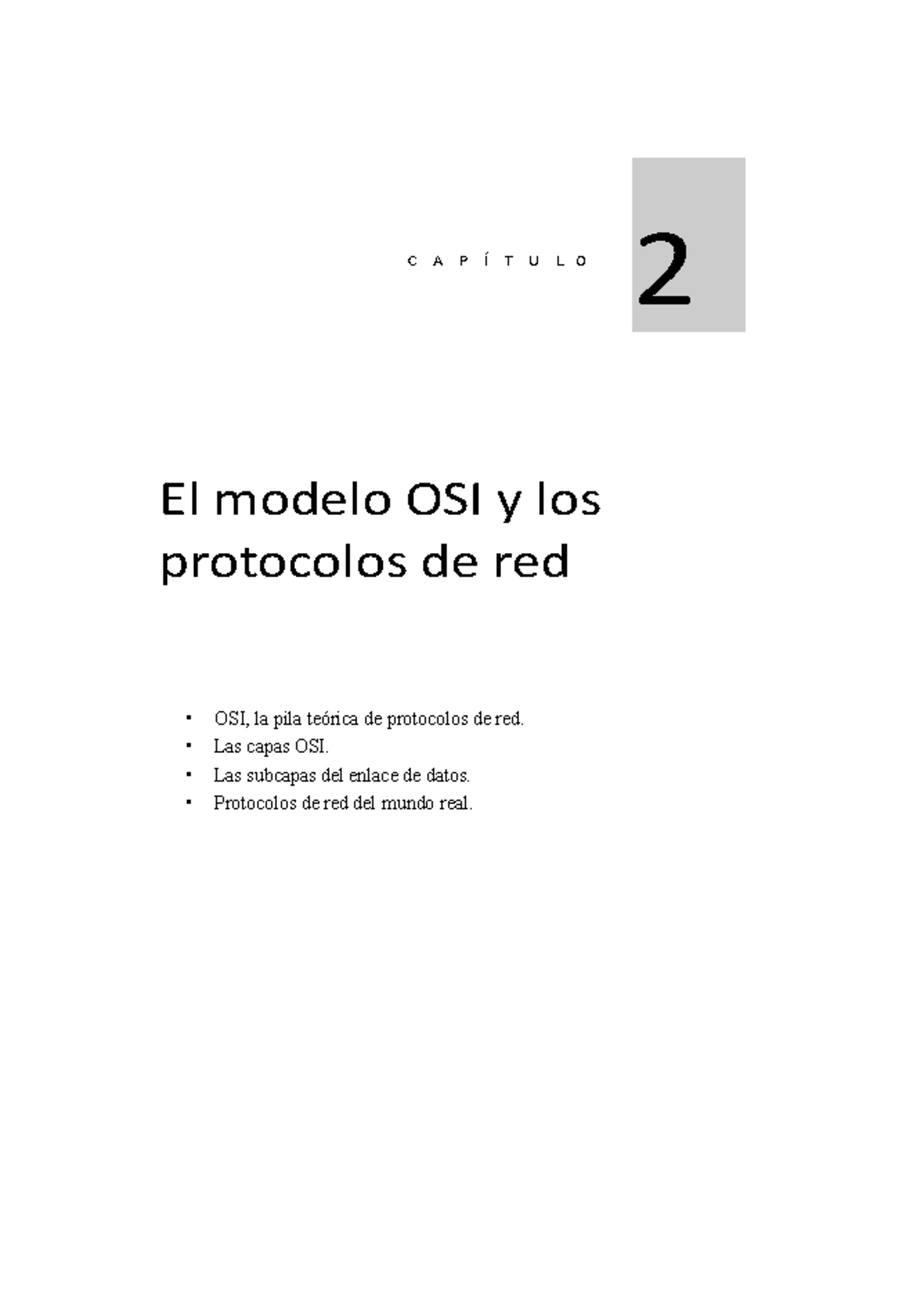 Pila OSI - Modelo OSI creado en 1984 por la ISO - C A P Í T U L O 2 El ...