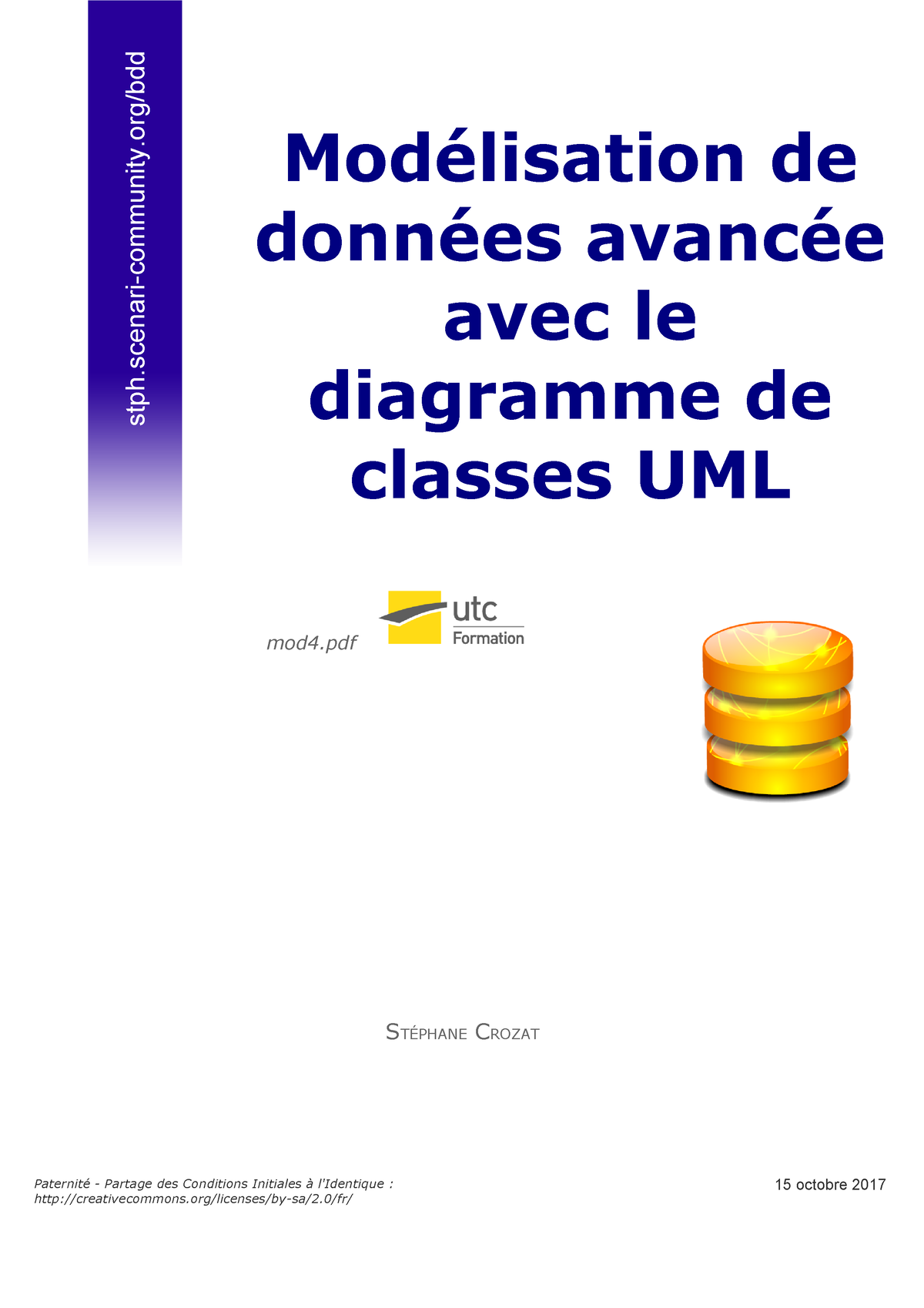 Mod4 Kkskd Stphscenari Communitybdd Mod4 Modélisation De Données Avancée Avec Le Diagramme 5264