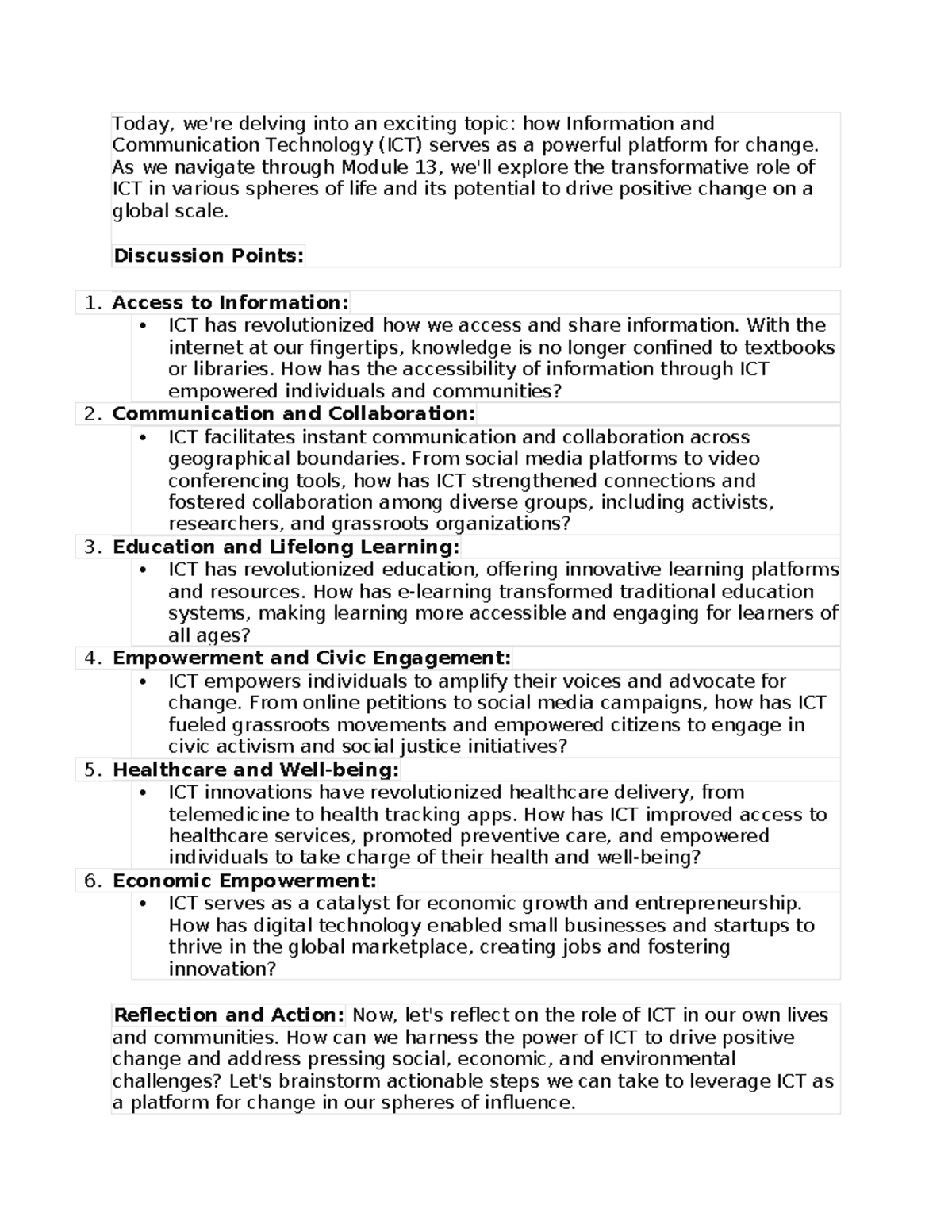 Mod13 - 2nd quarter lecure - Today, we're delving into an exciting ...