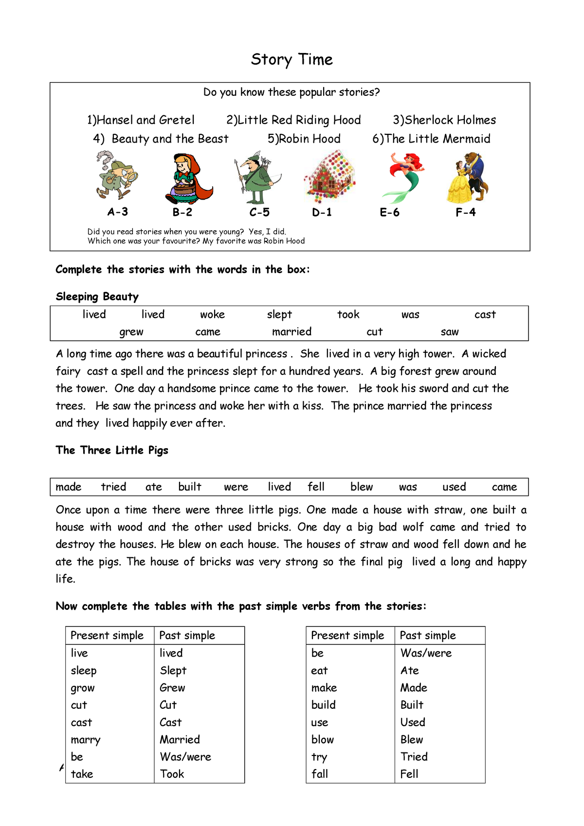 Workssheet 3 - INGLÉS BÁSICO - Edit - INGLÉS BÁSICO - USMP - Studocu