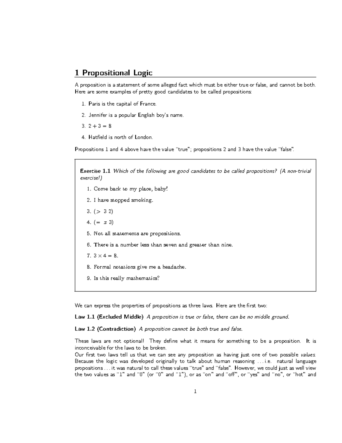 Propositional-logic - Summary Programming - 1 Propositional Logic A ...