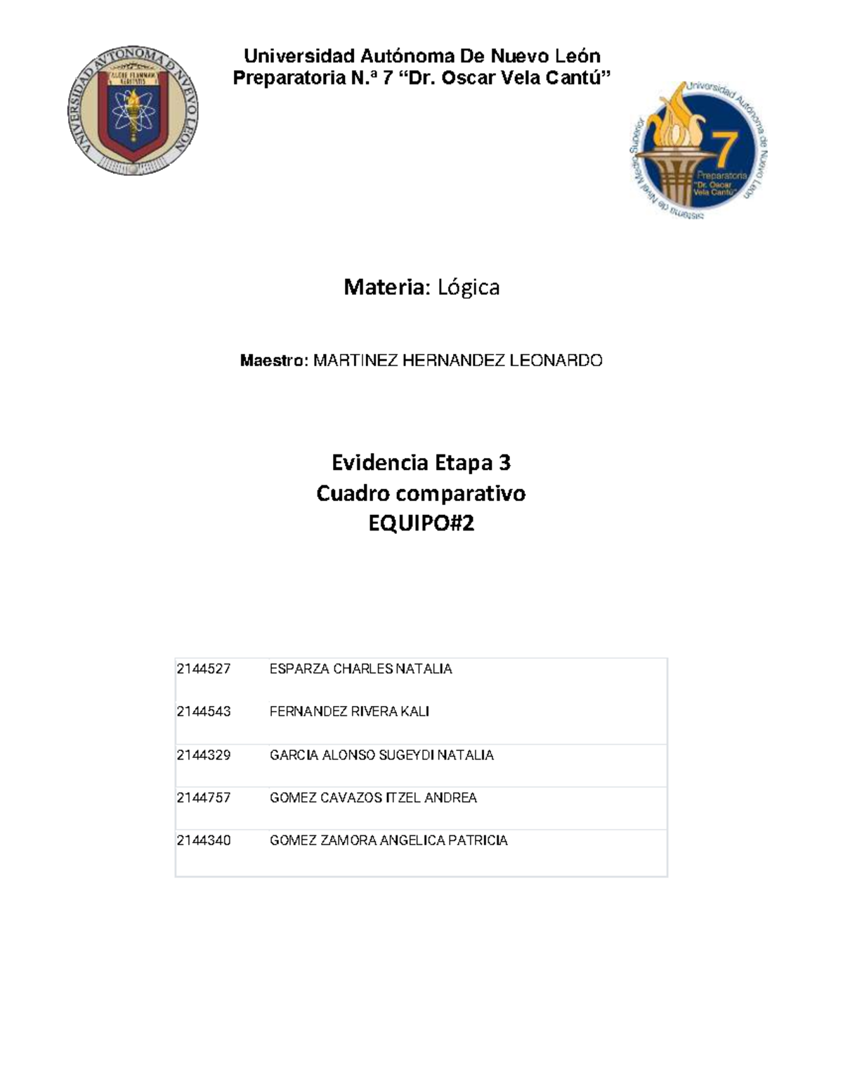KFR EV3 Logic - Evidencia de etapa 3 - Universidad Autónoma De Nuevo ...
