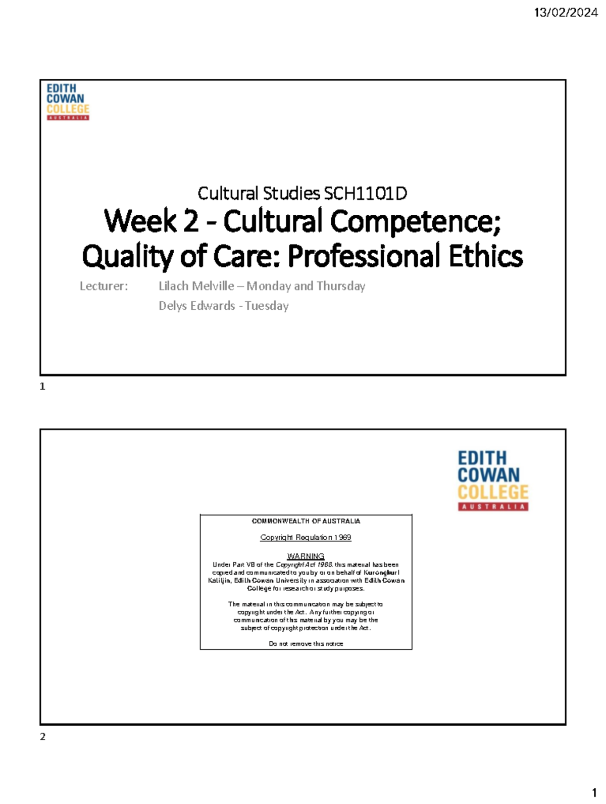 Moodle Lecture 2 1-24 Cultural competence and ethics 13022024-1 ...