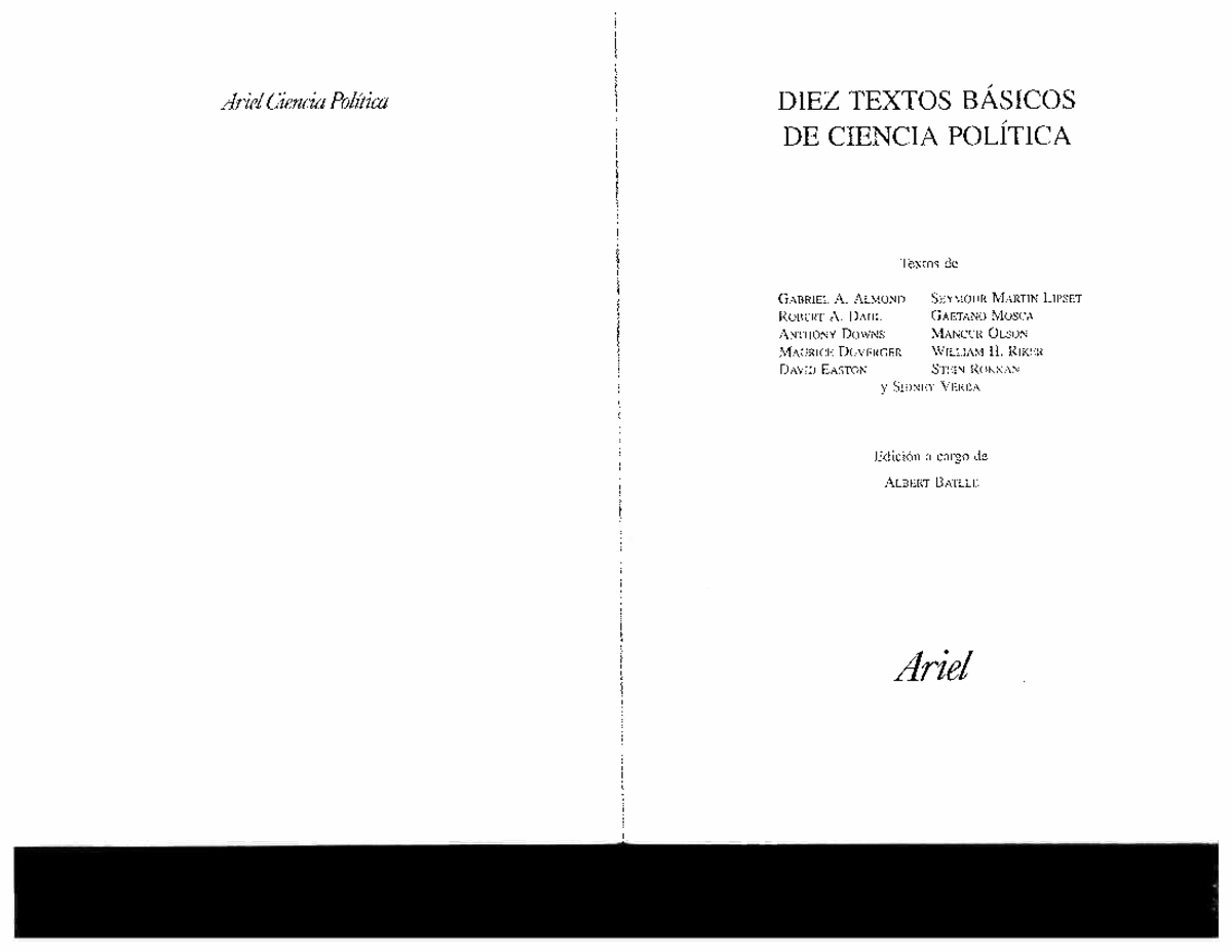 Anthony DownsTeoria economica de la accion politicaenunademocracia Teoría política Studocu Anthony DownsTeoria economica de la accion politicaenunademocracia Teoría política Studocu
