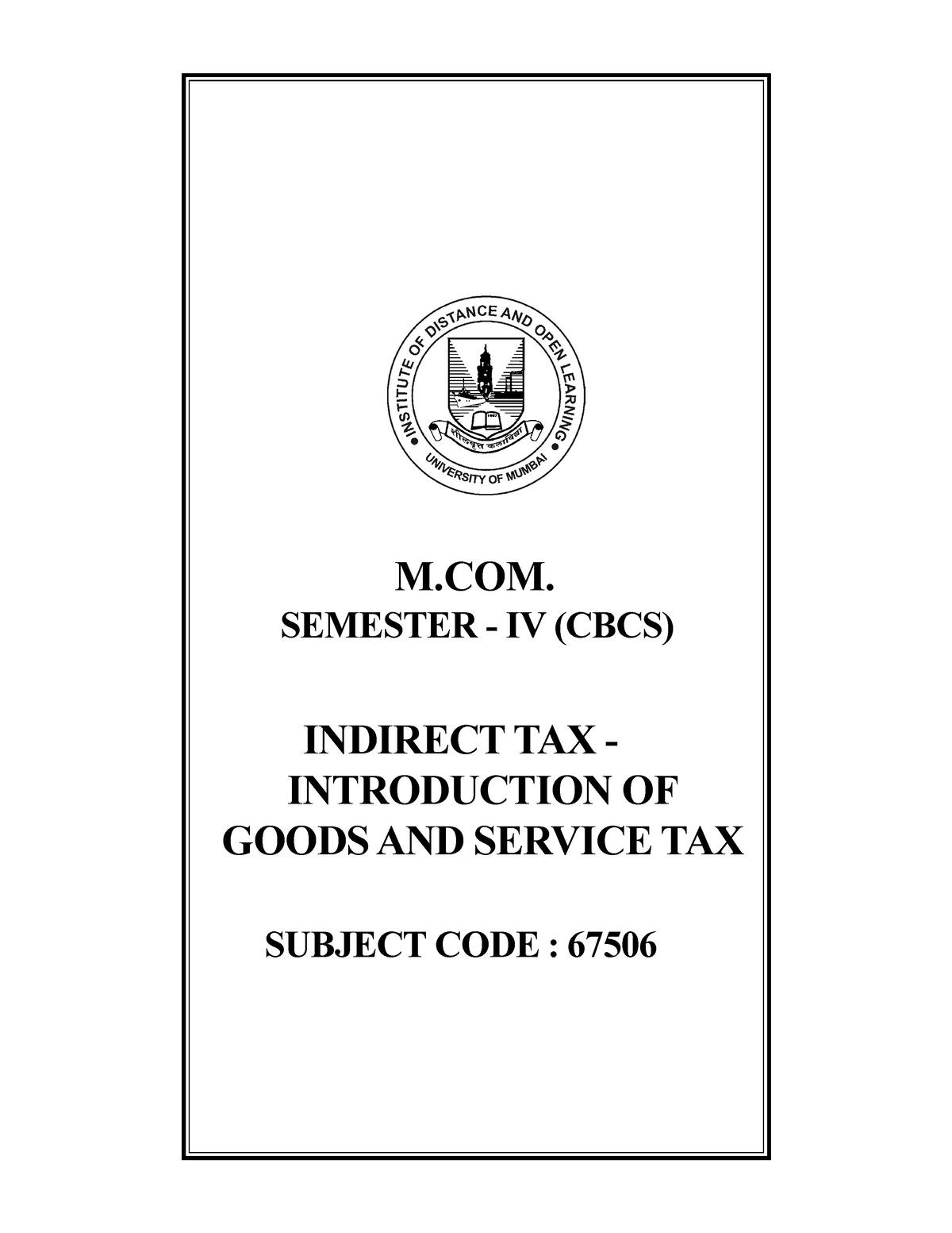 indirect-taxes-for-additional-information-m-semester-iv-cbcs