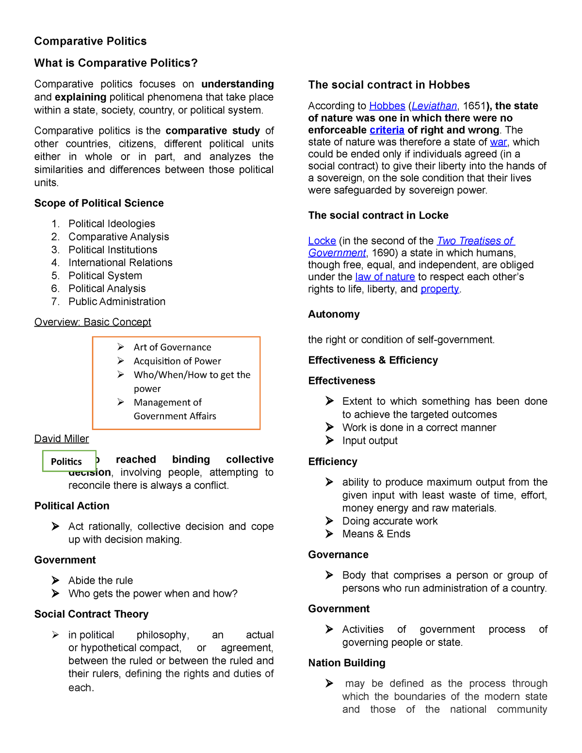 comparative politics dissertation topics