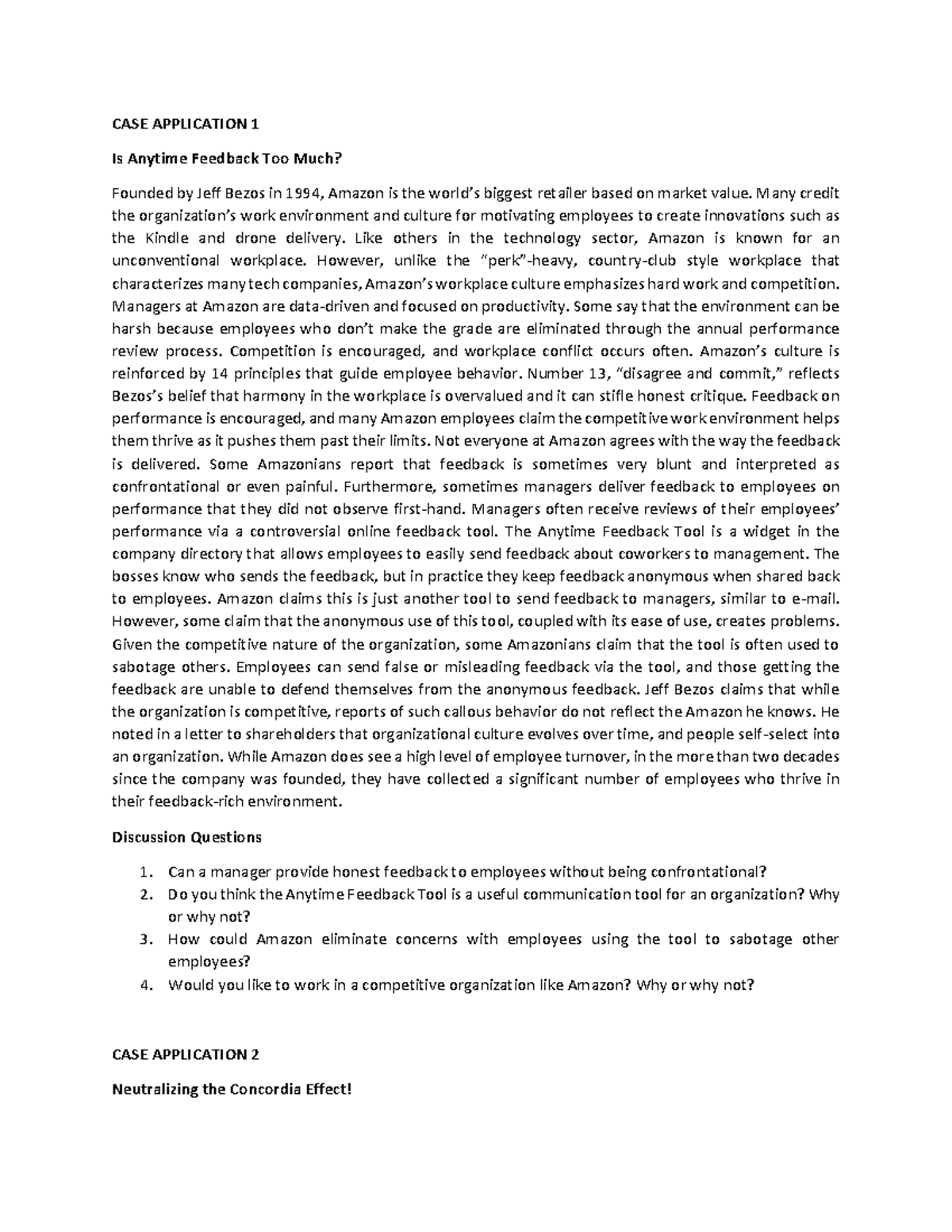 Case Application Ch14 - Statistics for Business (MAT102) - CASE ...