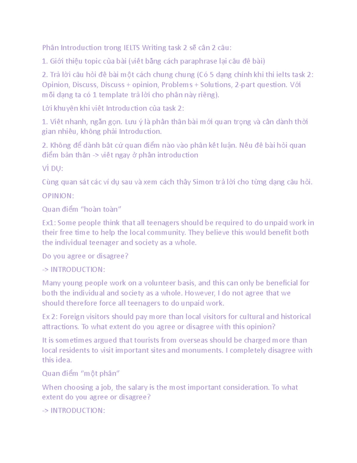 Phần Introduction trong Ielts Writing task 2 - Phầần Introduction trong ...
