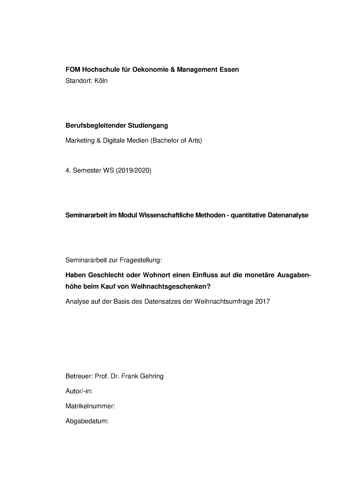 2020 SS Beispiel Gelungene Seminararbeit - FOM Hochschule Für Oekonomie ...