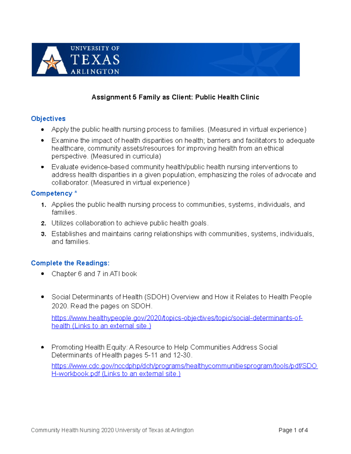 assignment module 5 1 family health assessment