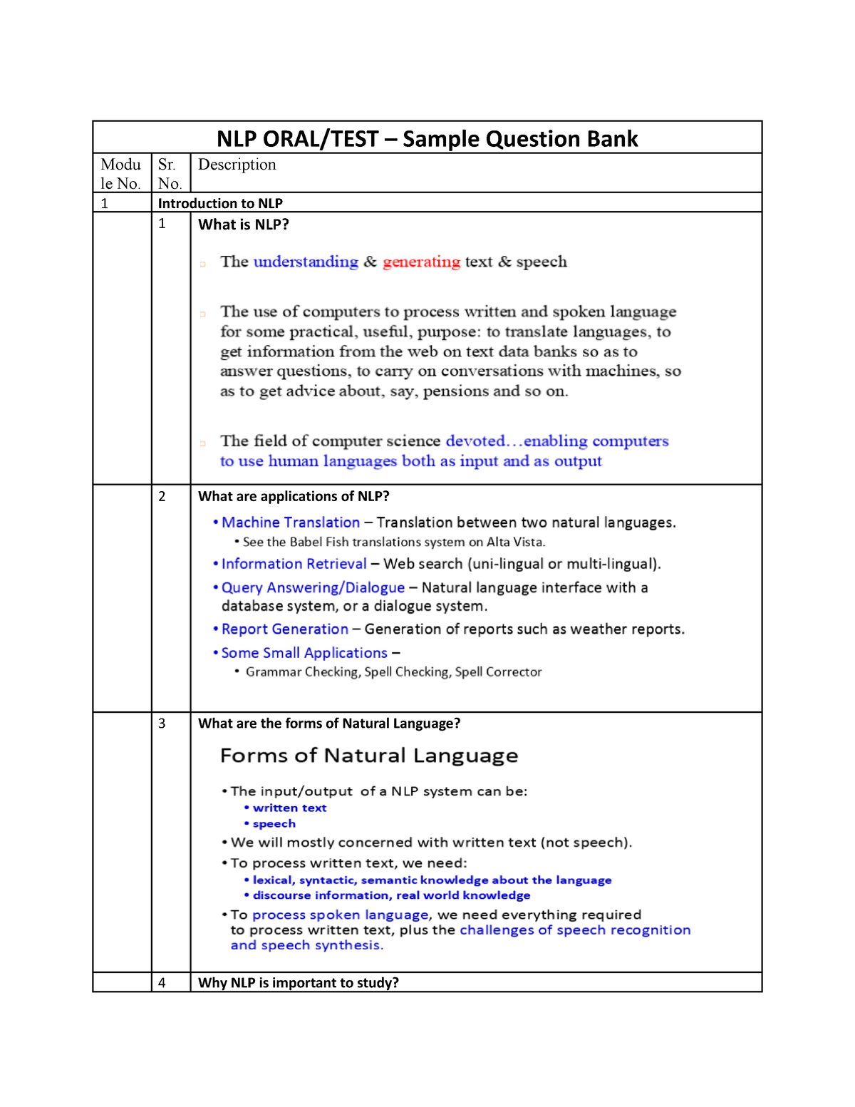 nlp-oral-test-sample-question-bank-nlp-oral-test-sample-question