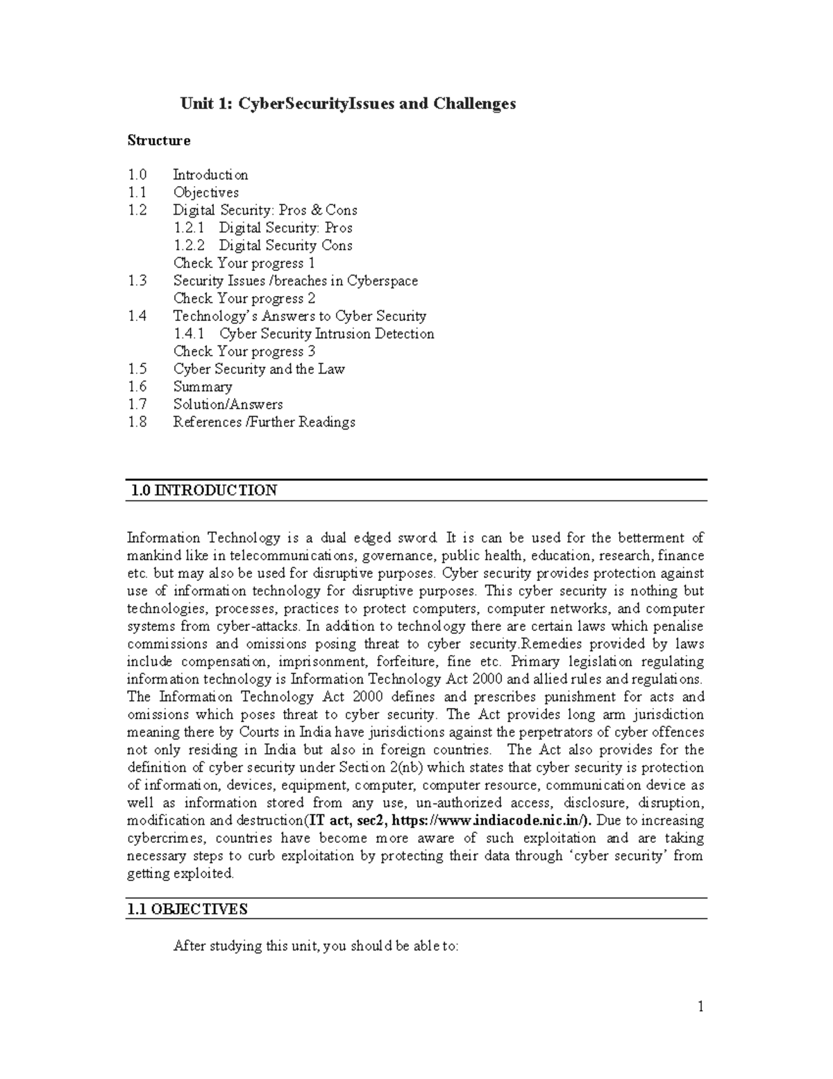 Unit 1 Cyber Security and challenges Final.Image.Marked - Unit 1 ...