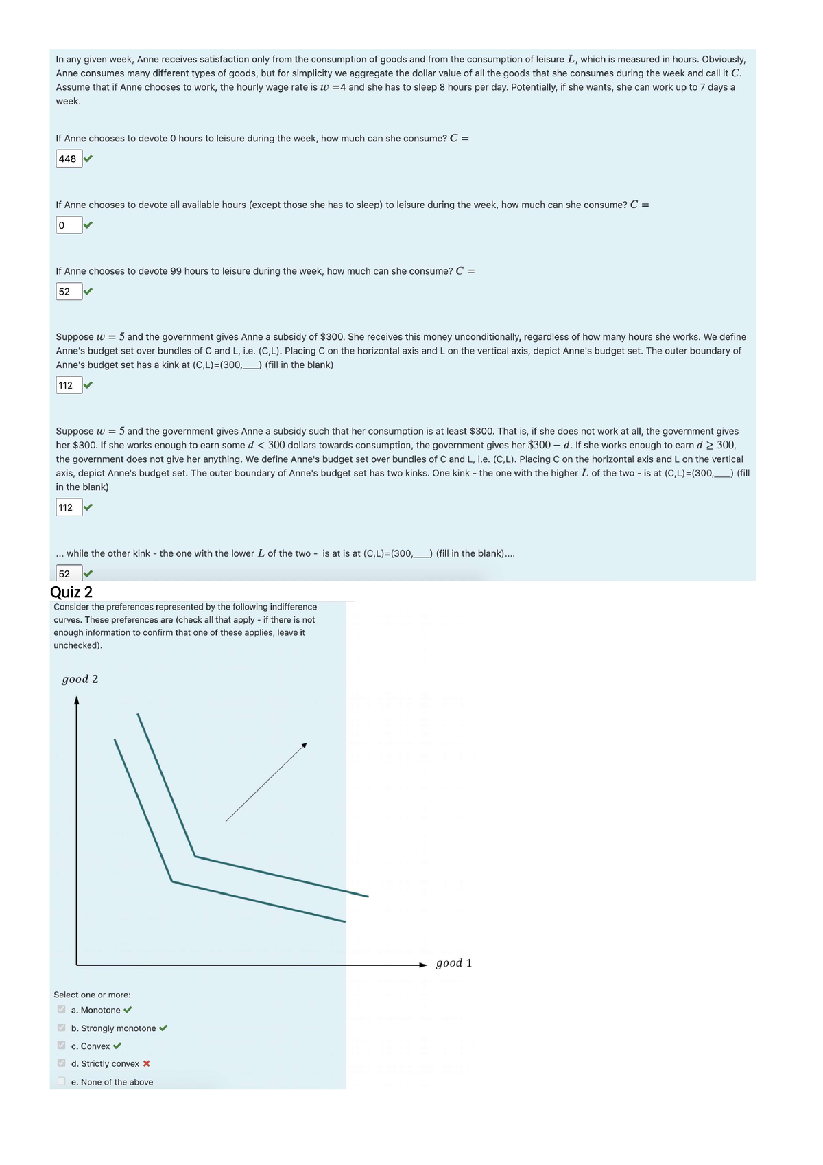 Quiz 2 - Quiz 2 For Econ2101 - ECON2101 - Studocu