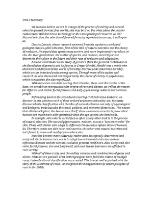 Anthropology- Chapter 1 Reading Notes - ANTH 101 - SCAD - Studocu