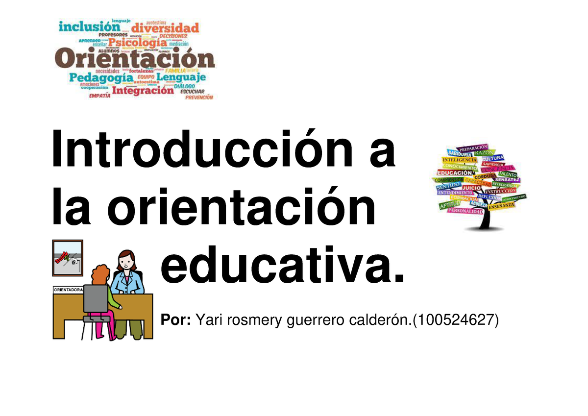 Orientacion Unidad 1 - Introducción A La Orientación Educativa. Por ...