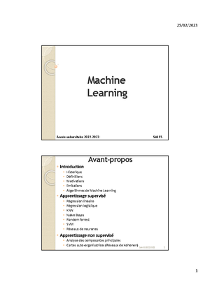 ML Régression Linéaire Multiple et Régularisation - Machine Learning ...