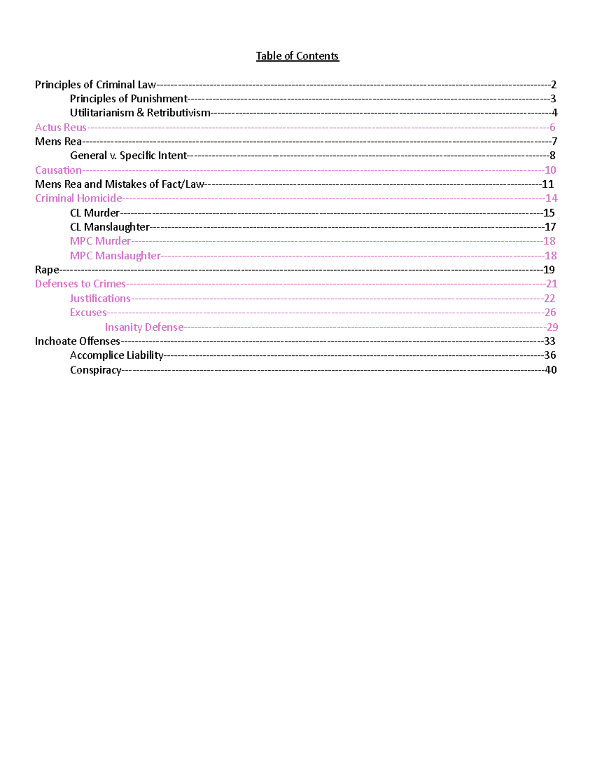 moot-court-crim-outline-table-of-contents-principles-of-criminal-law-principles-of-punishment