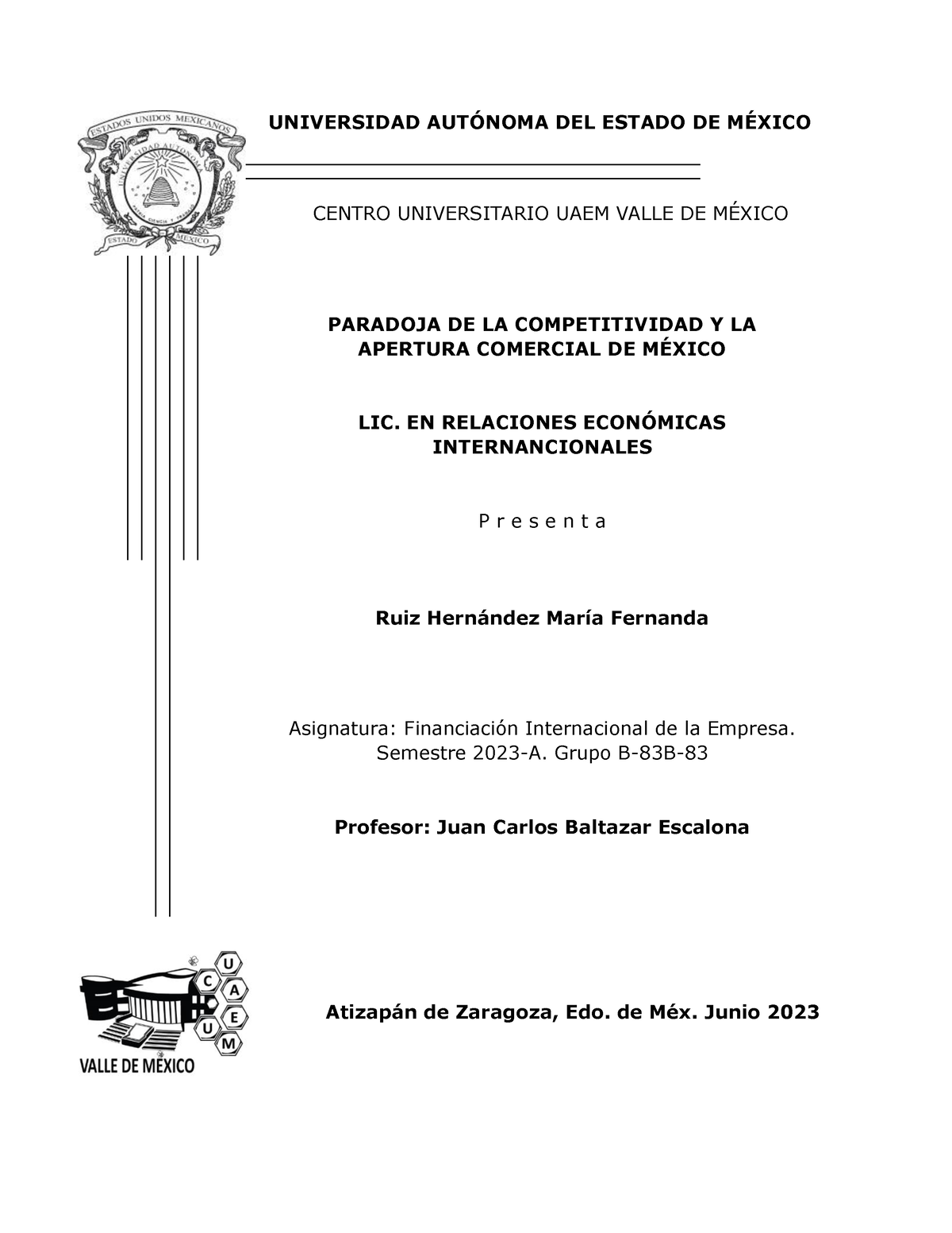 DOC-20230616-WA0008 - Análisis De Práctica - UNIVERSIDAD AUT”NOMA DEL ...