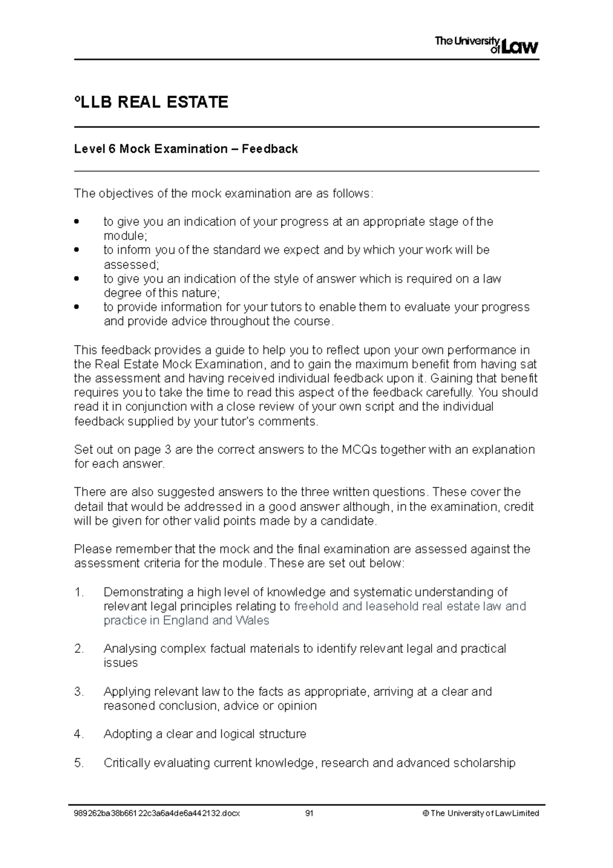 real-estate-mock-exam-answers-2057-llb-real-estate-level-6-mock