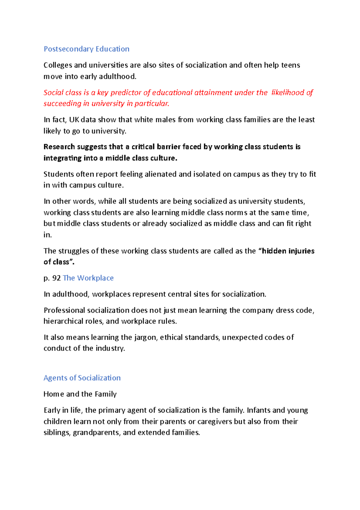 Postsecondary Education Postsecondary Education Colleges and