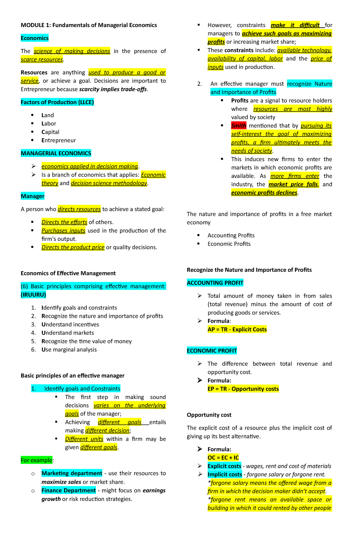 module-1-managerial-economics-module-1-fundamentals-of-managerial