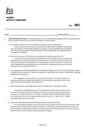 BIR Form 1701 Sample - BIR Form No. 1701 January 2018 (ENCS) Page 1 ...