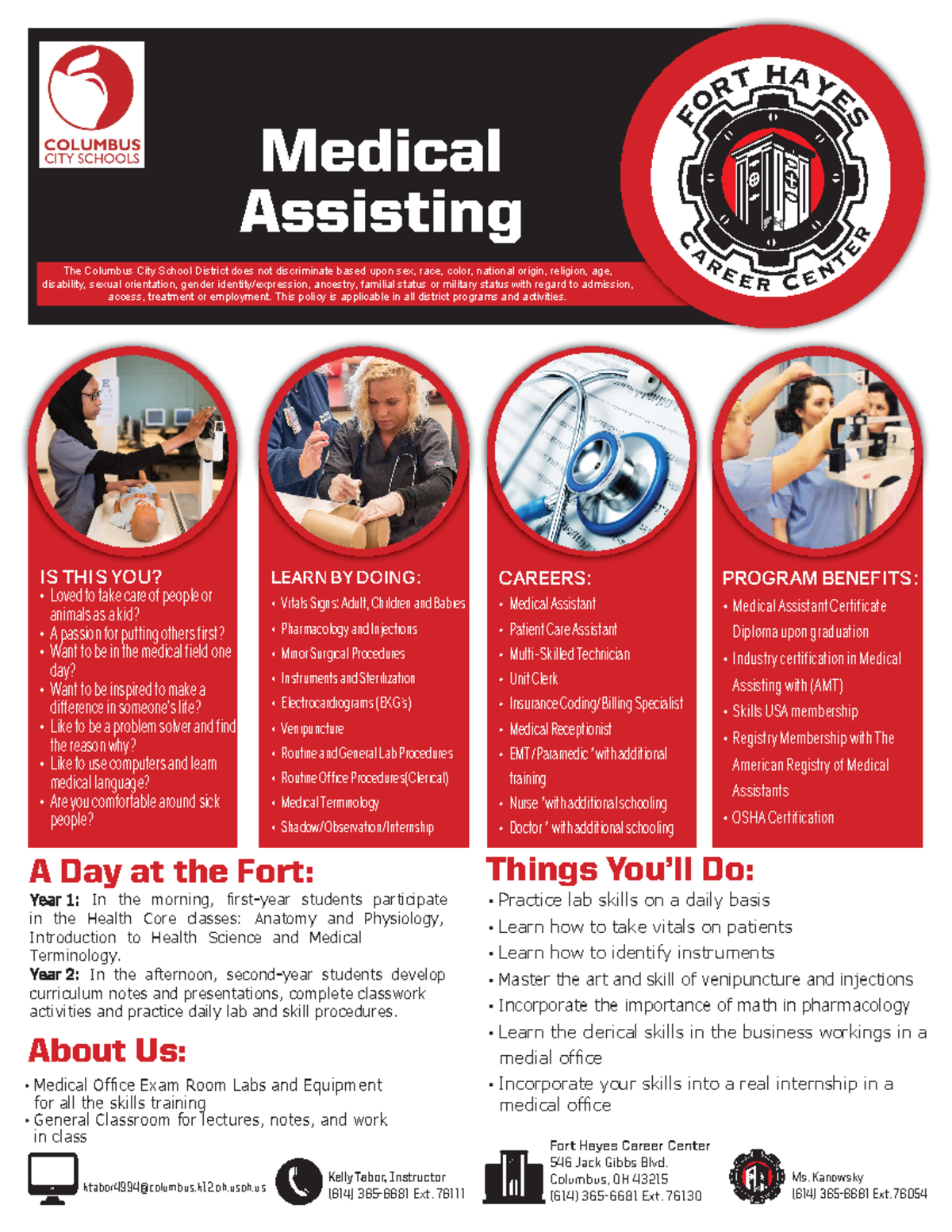 FHCC Medical Assisting Red - Things You’ll Do: About Us: IS THIS YOU ...