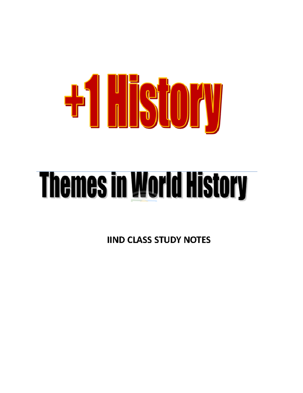 New Microsoft Office Word Document - B.A History - IIND CLASS STUDY ...