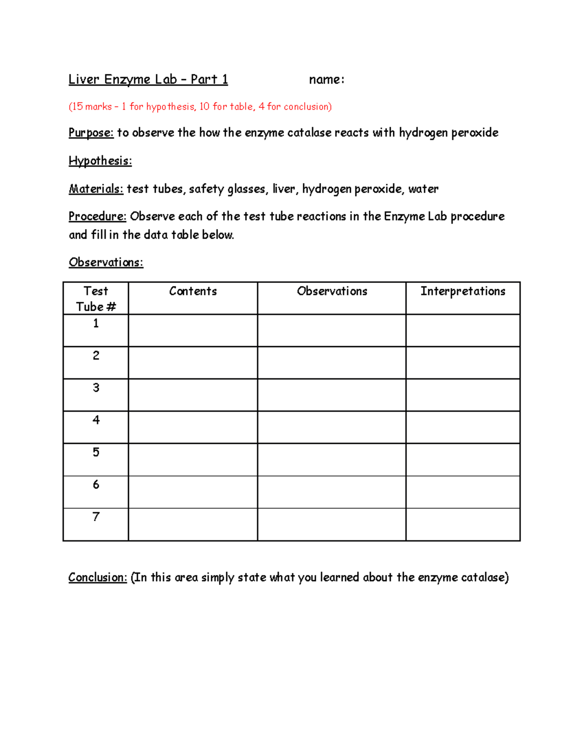 liver-enzyme-lab-work-liver-enzyme-lab-part-1-name-15-marks-1