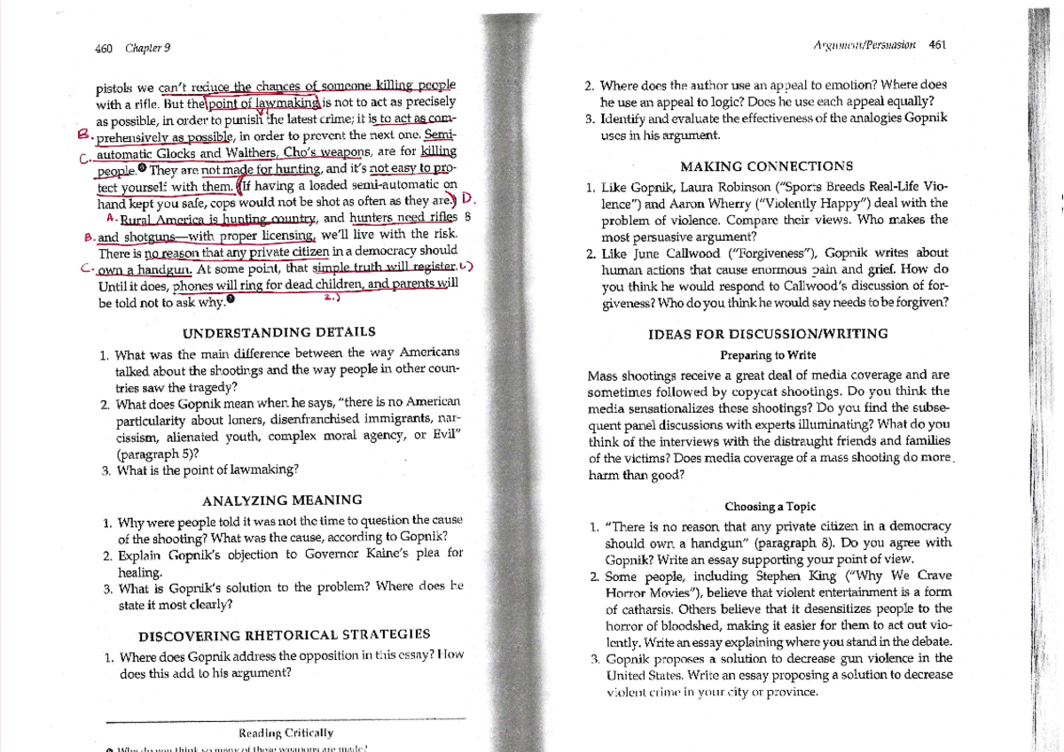 Phil 152 chapter 9 shootings notes phil 152 studocu