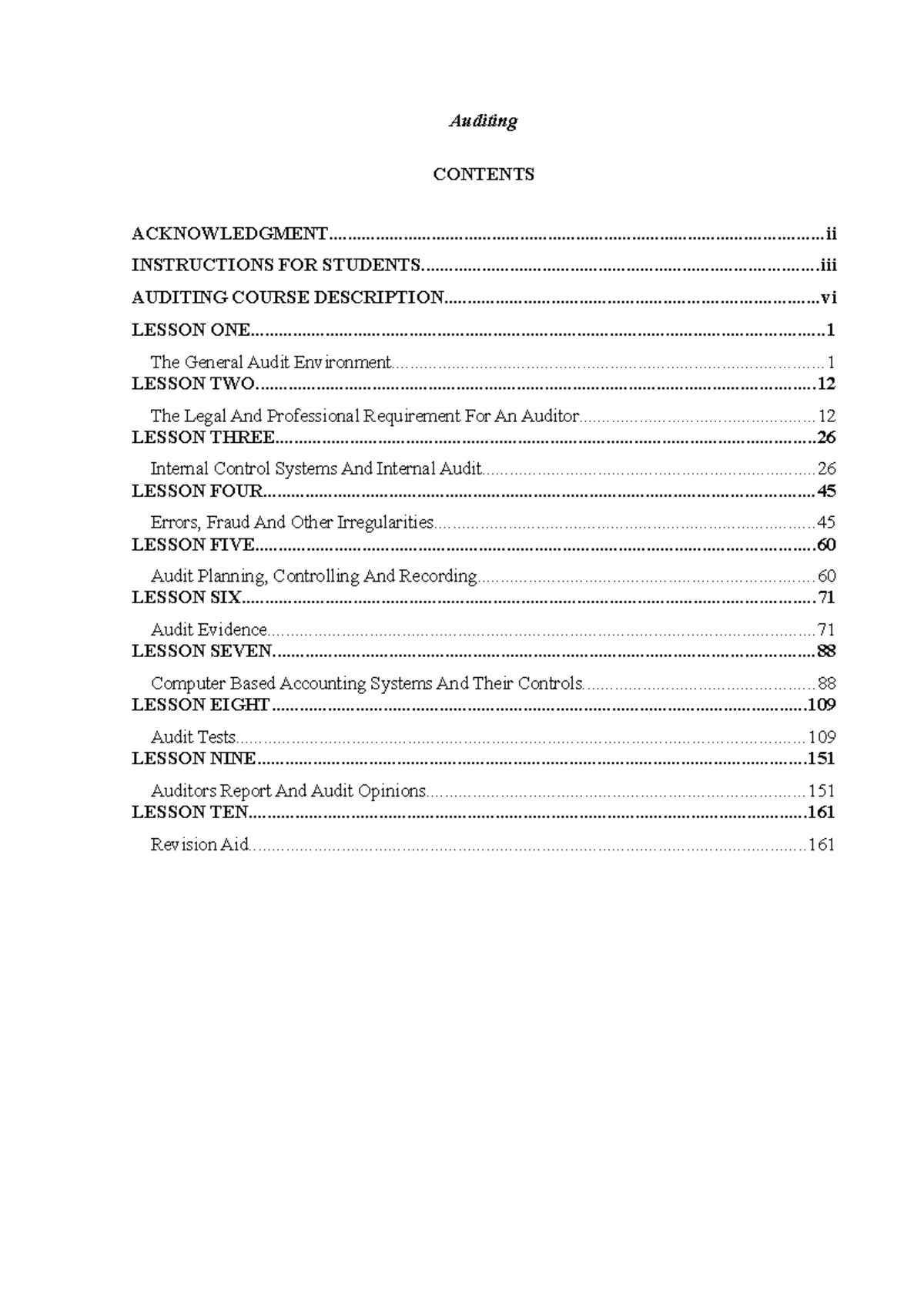 master thesis topics auditing