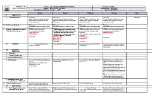 Grade 5 DLL Q2 WEEK 1-ALL Subjects - GRADES 1 to 12 DAILY LESSON LOG ...