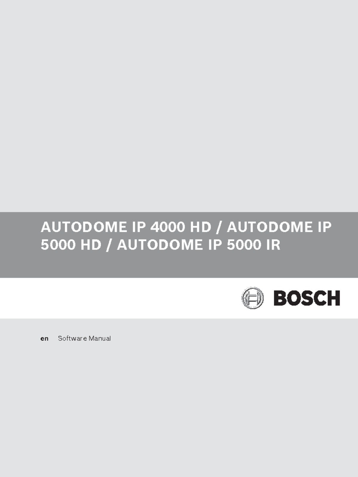 Autodome IP 4000 500 Operation Manual en US 19166831627 - AUTODOME IP ...