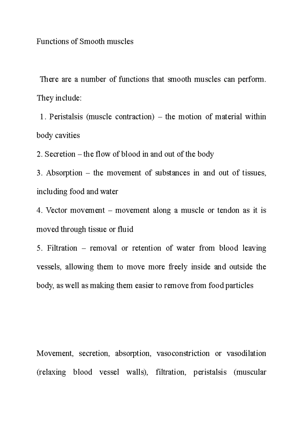 functions-of-smooth-muscles-functions-of-smooth-muscles-there-are-a