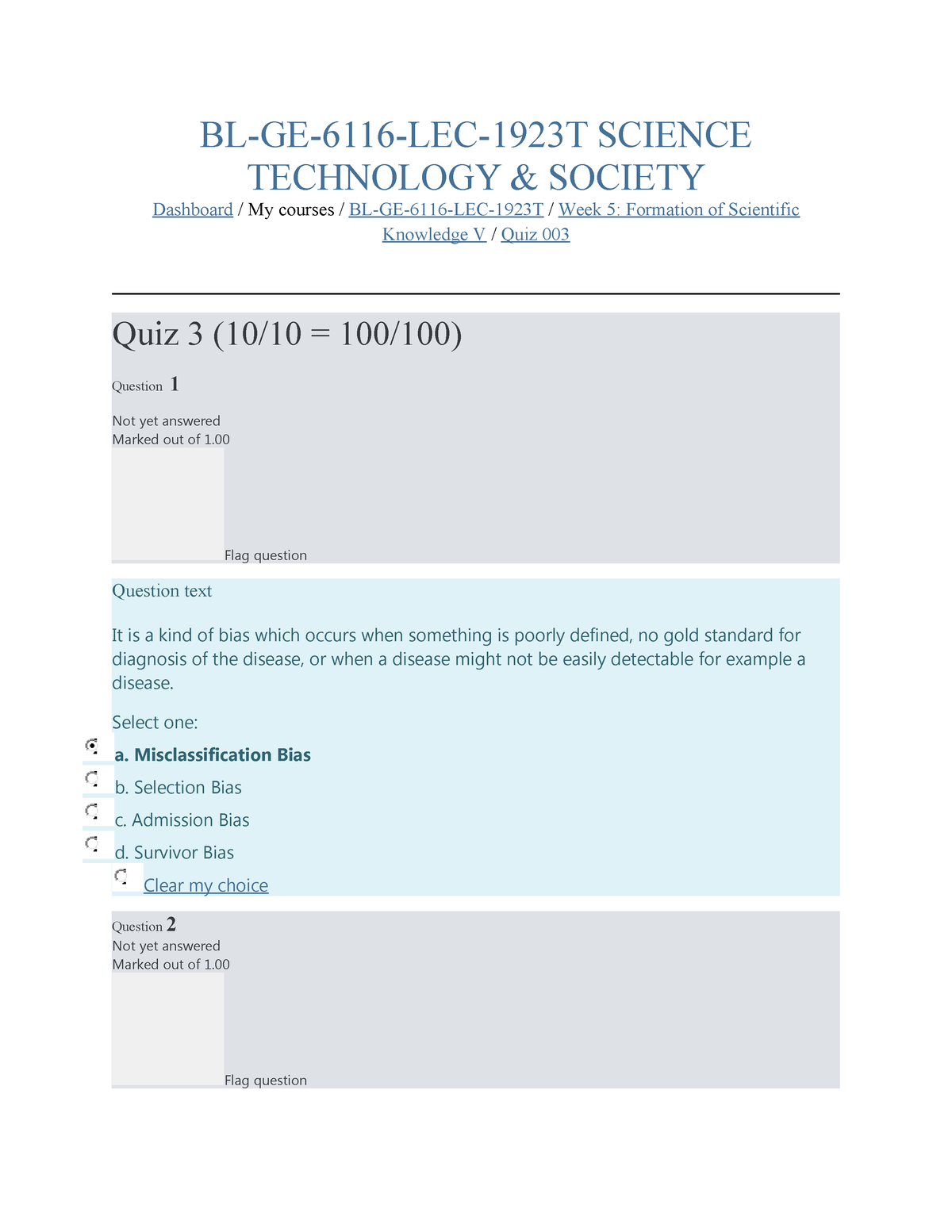 Document (22) - THINK SMART NOT HARD - BL-GE-6116-LEC-1923T SCIENCE ...