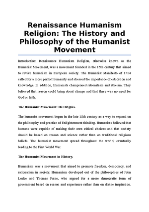 Humanism In The Italian Renaissance, From Petrarch To Machiavelli ...