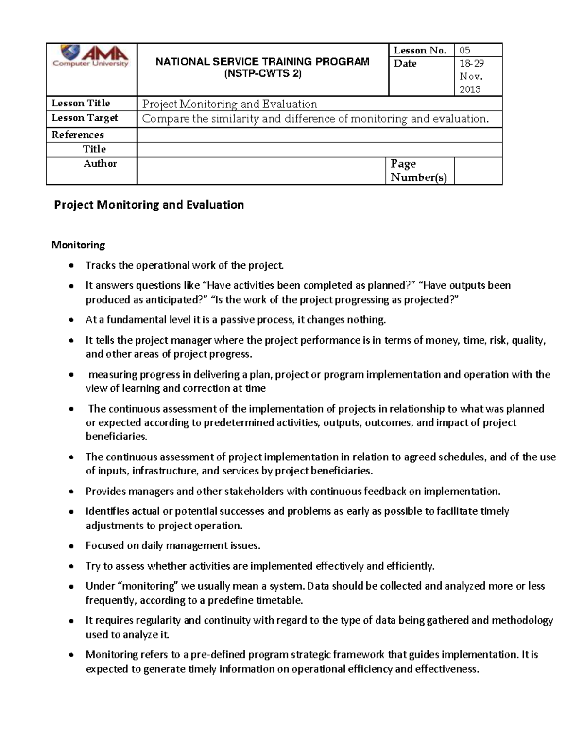 week-11-12-project-monitoring-and-evaluation-national-service