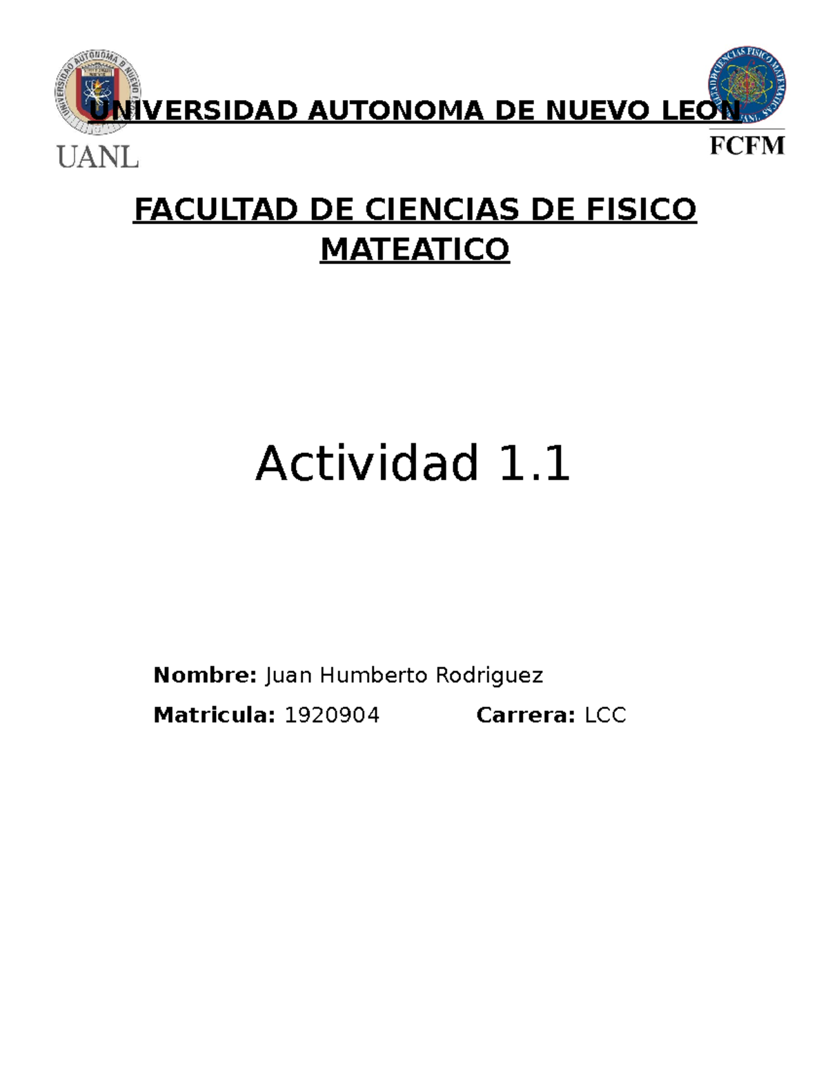 Actividad 1 - fbsidcndisocn - UNIVERSIDAD AUTONOMA DE NUEVO LEON ...