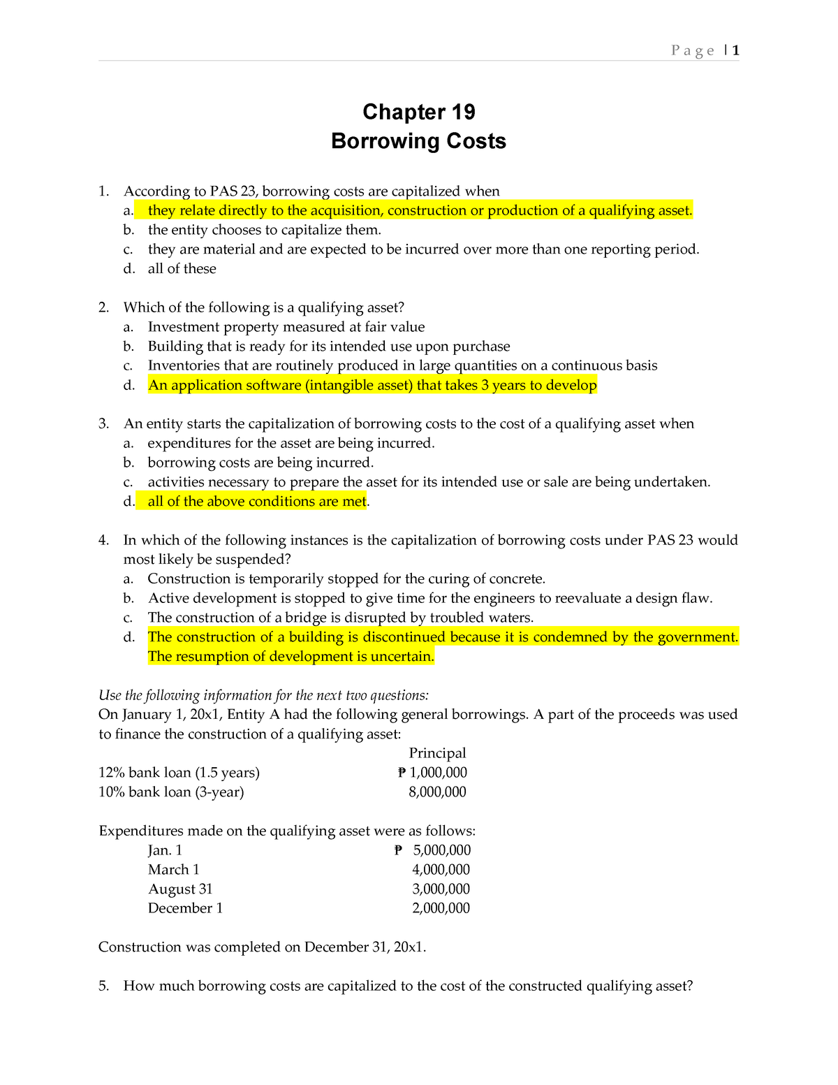 493460653-chapter-1-9-borrowing-costs-p-a-g-e-1-chapter-19-borrowing-costs-according-to-pas