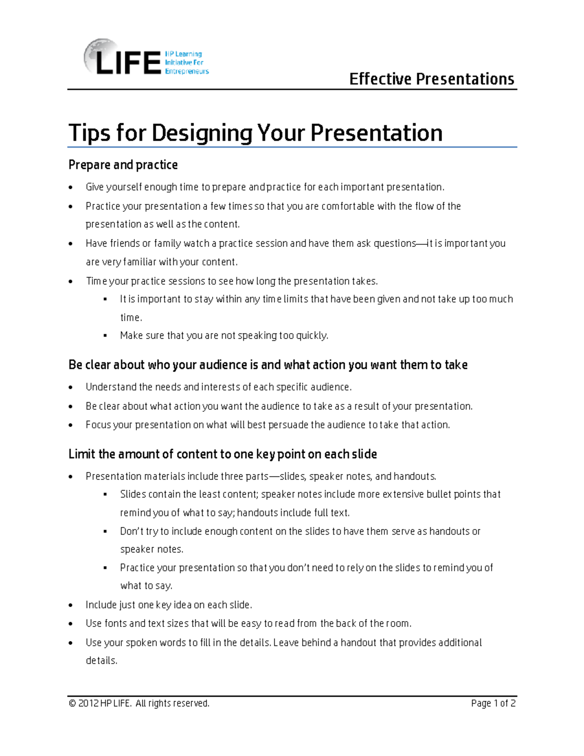 Unit+10+-+Tips+for+Designing+Your+Presentation - Effective ...
