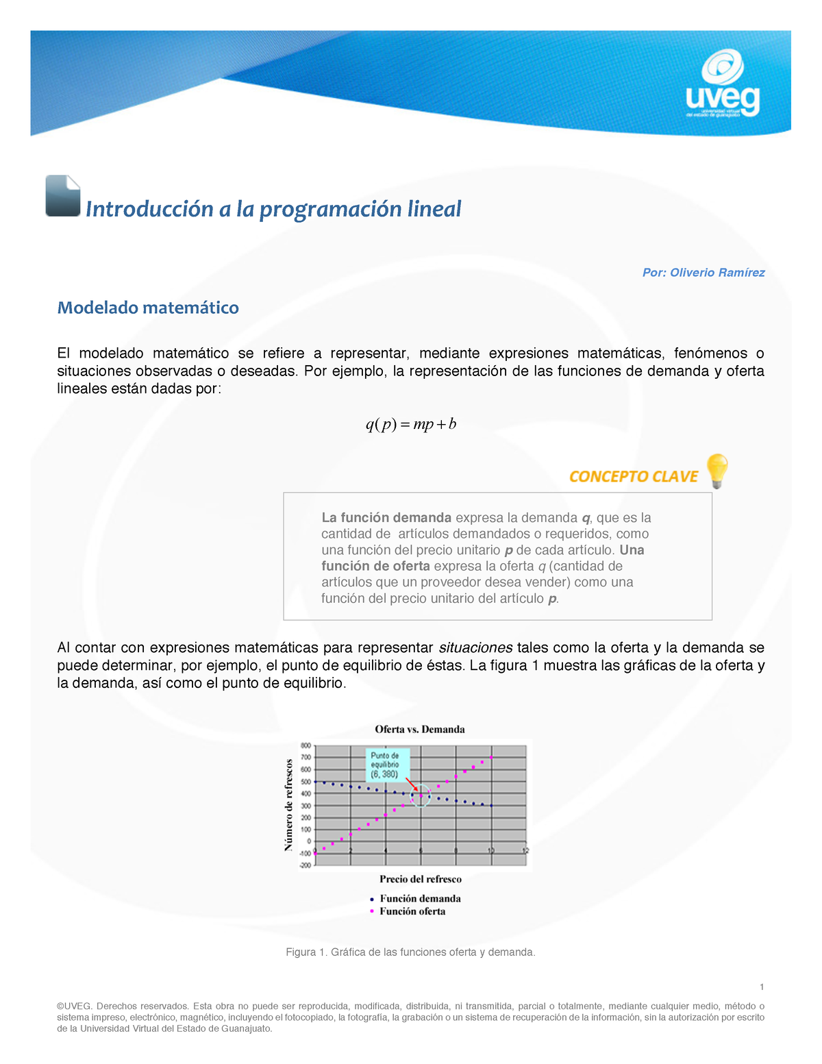 Introduccion A La Programacion Lineal - 1 ©UVEG. Derechos Reservados ...