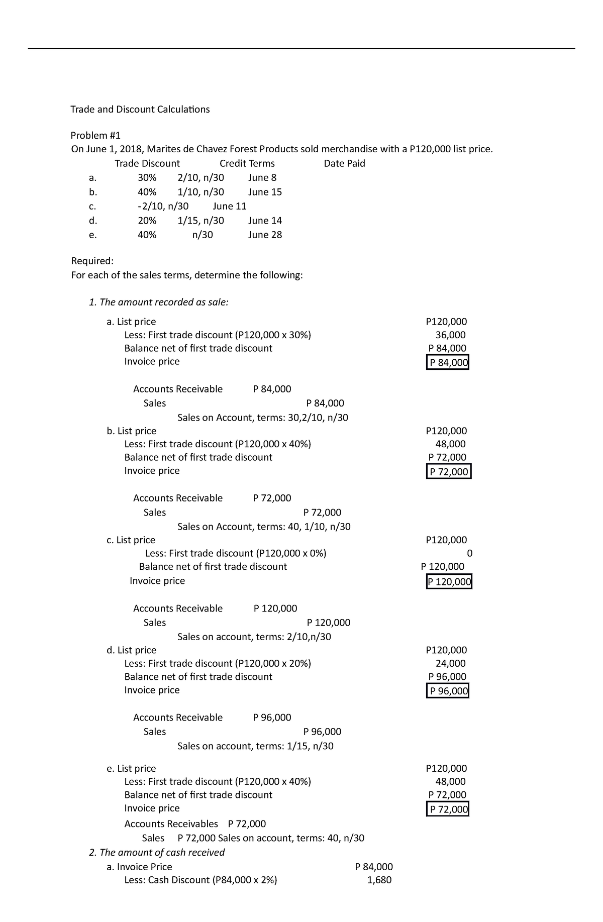 trade-and-discount-problems-with-answers-trade-and-discount