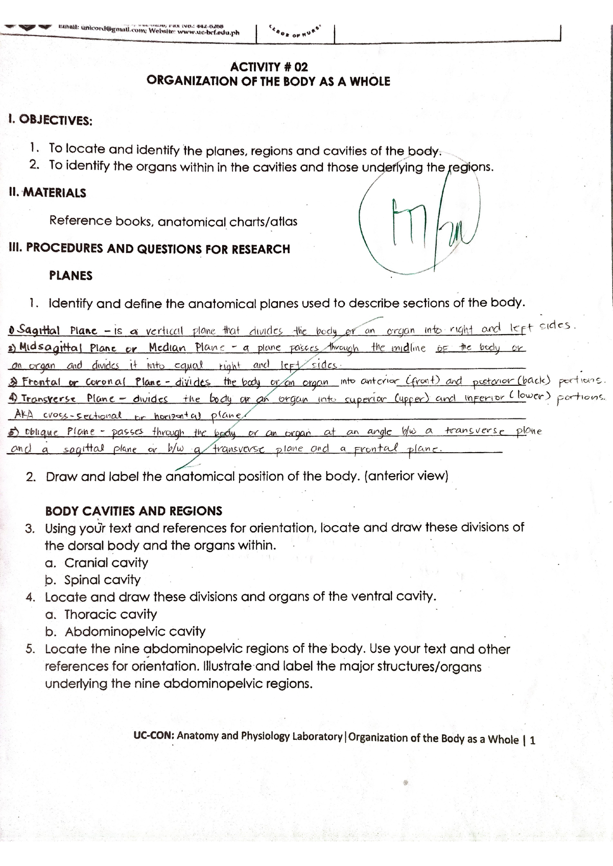 activity-2-organization-of-the-bidy-as-a-whole-human-anatomy-and-physiology-studocu