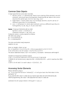 Loops (R Notes) - How to write code for sequencing a loop ...