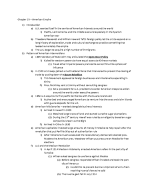 American Yawp Ch 20 Book Notes - Chapter 20 – The Progressive Era ...