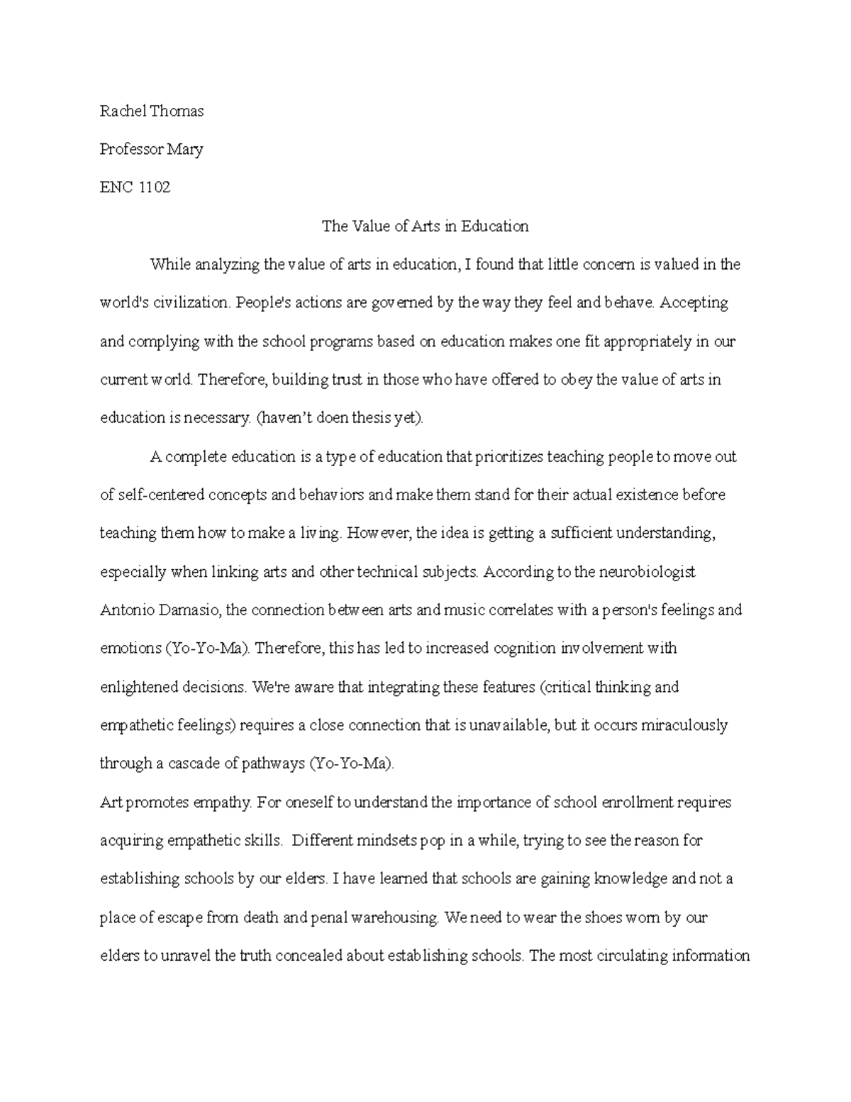 analytical-essay-draft-rachel-thomas-professor-mary-enc-1102-the