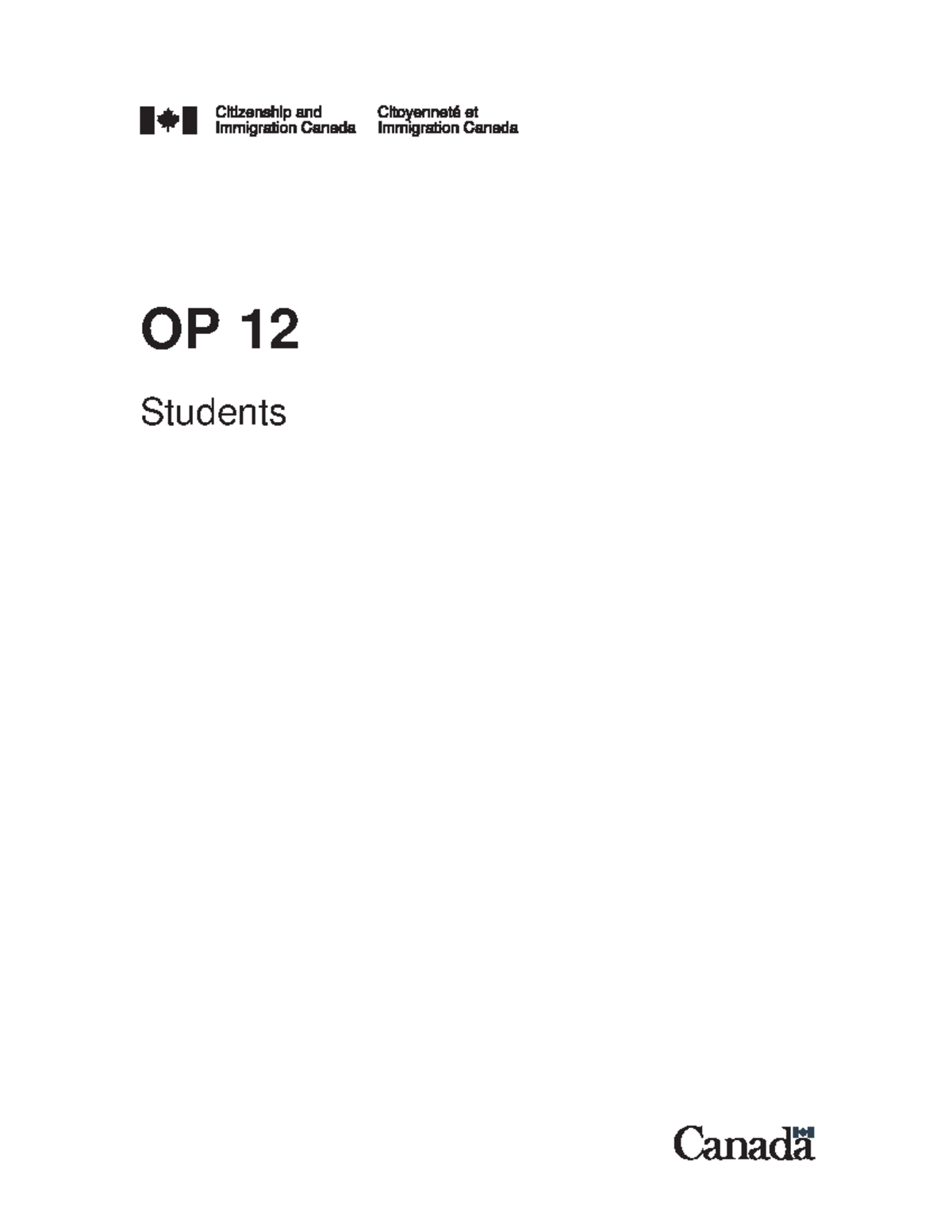 OP12 Students - Procedures - OP 12 Students Human Resources and Social ...