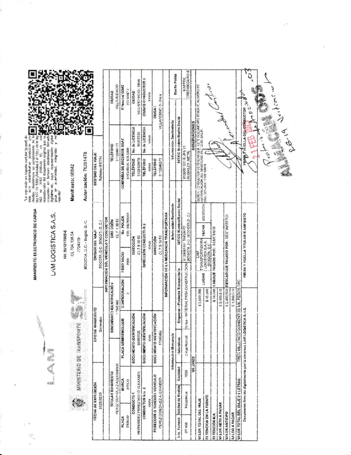 LAM Logistica 06842 - SGTGV - d, o F o 2 o f) J a u J 2 o 5 ú. ou z aiJ ...